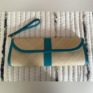 Putu by J. MacLear straw purse/clutch